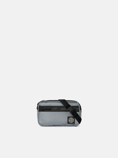 Stone Island Belt Bag with Zip Pocket and Compass Patch 9200014