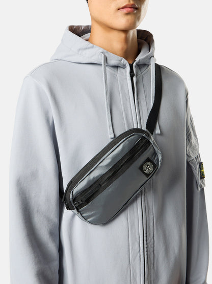 Stone Island Belt Bag with Zip Pocket and Compass Patch 9200014