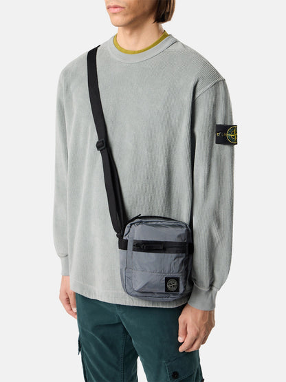 Stone Island Crossbody Bag with Pockets and Adjustable Strap 9200015