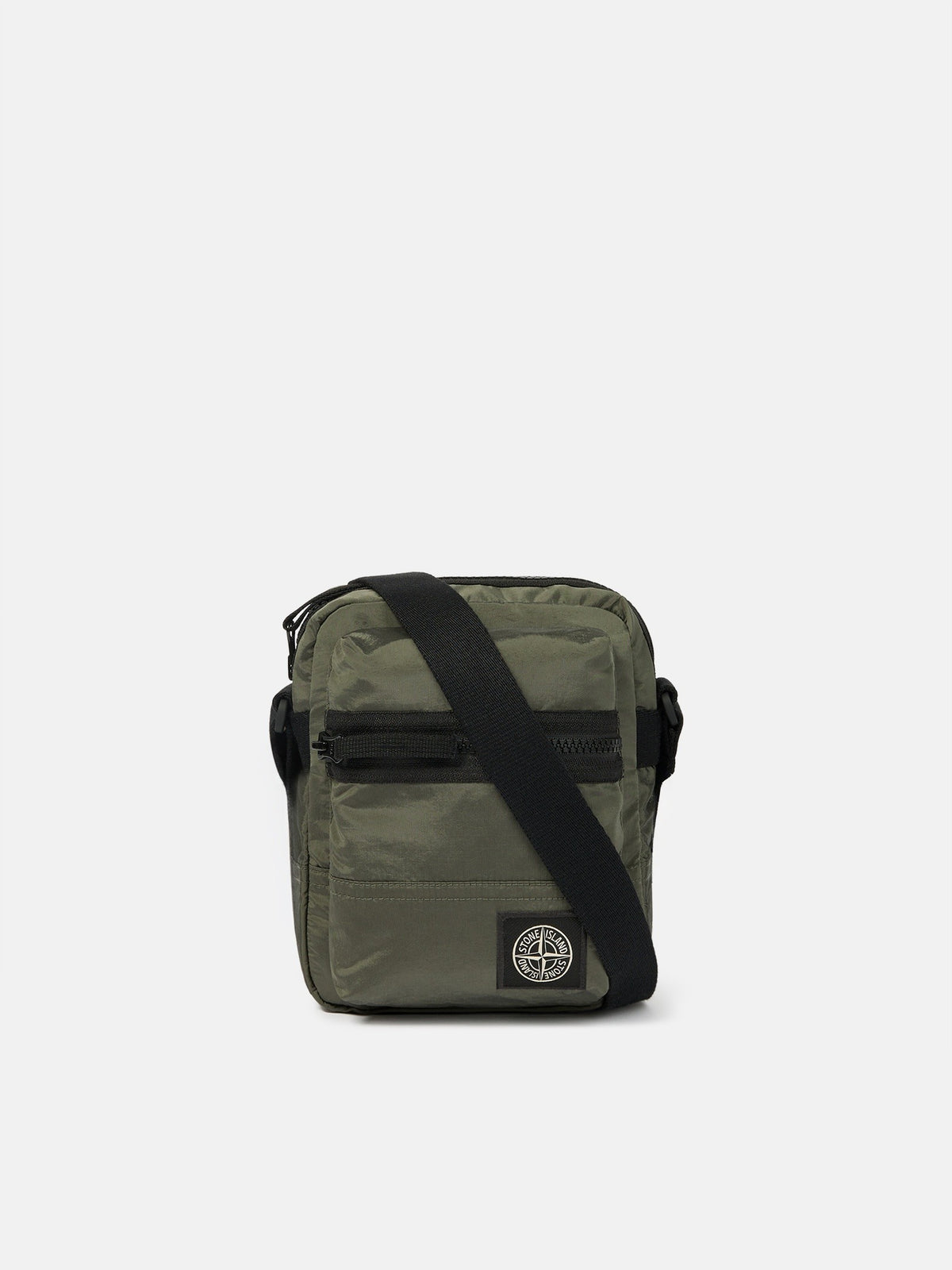 Stone Island Crossbody Bag with Pockets and Adjustable Strap 9200015