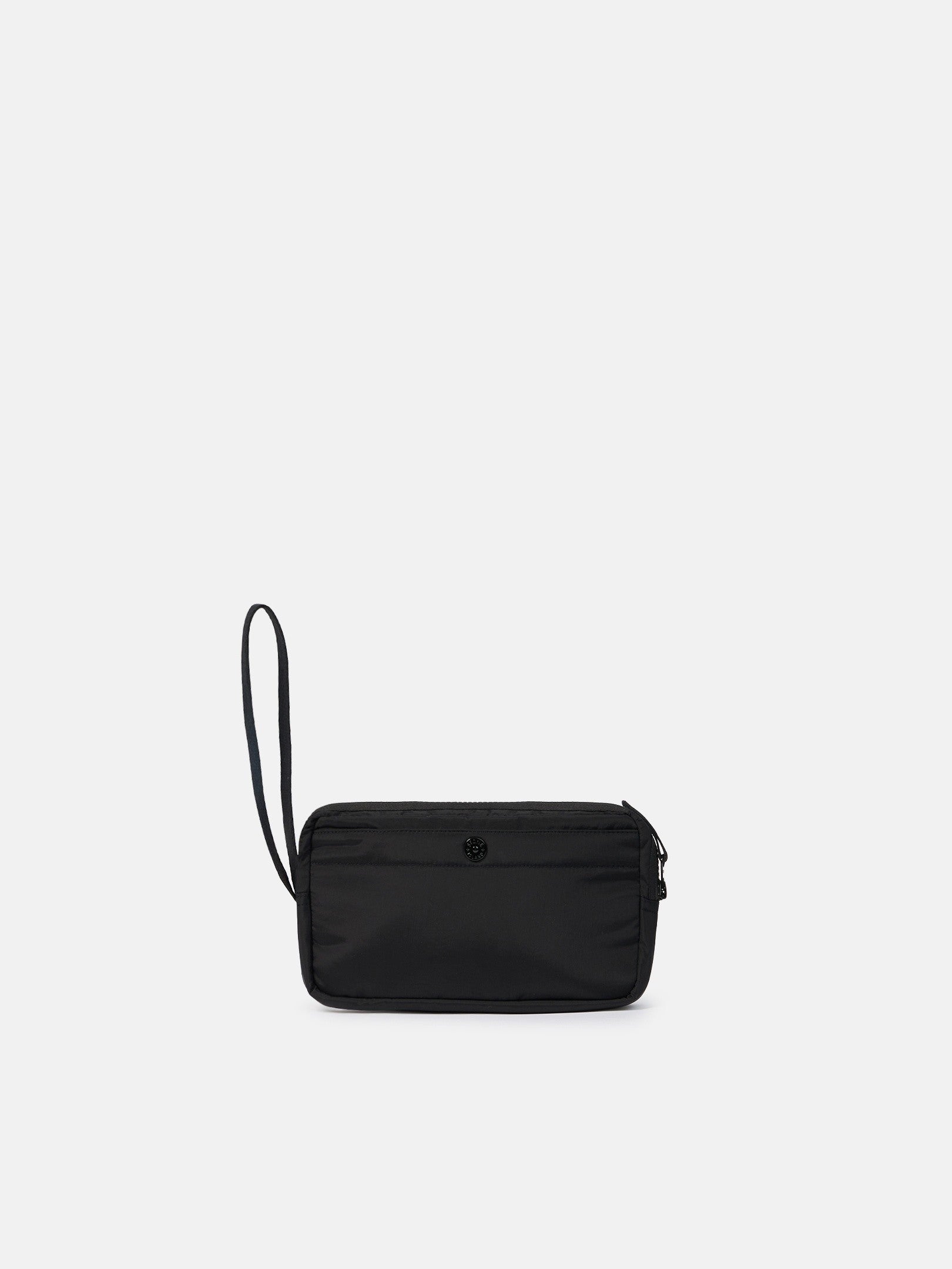 Stone Island Wrist Pouch with Internal Pockets and Zip Closure 9200019