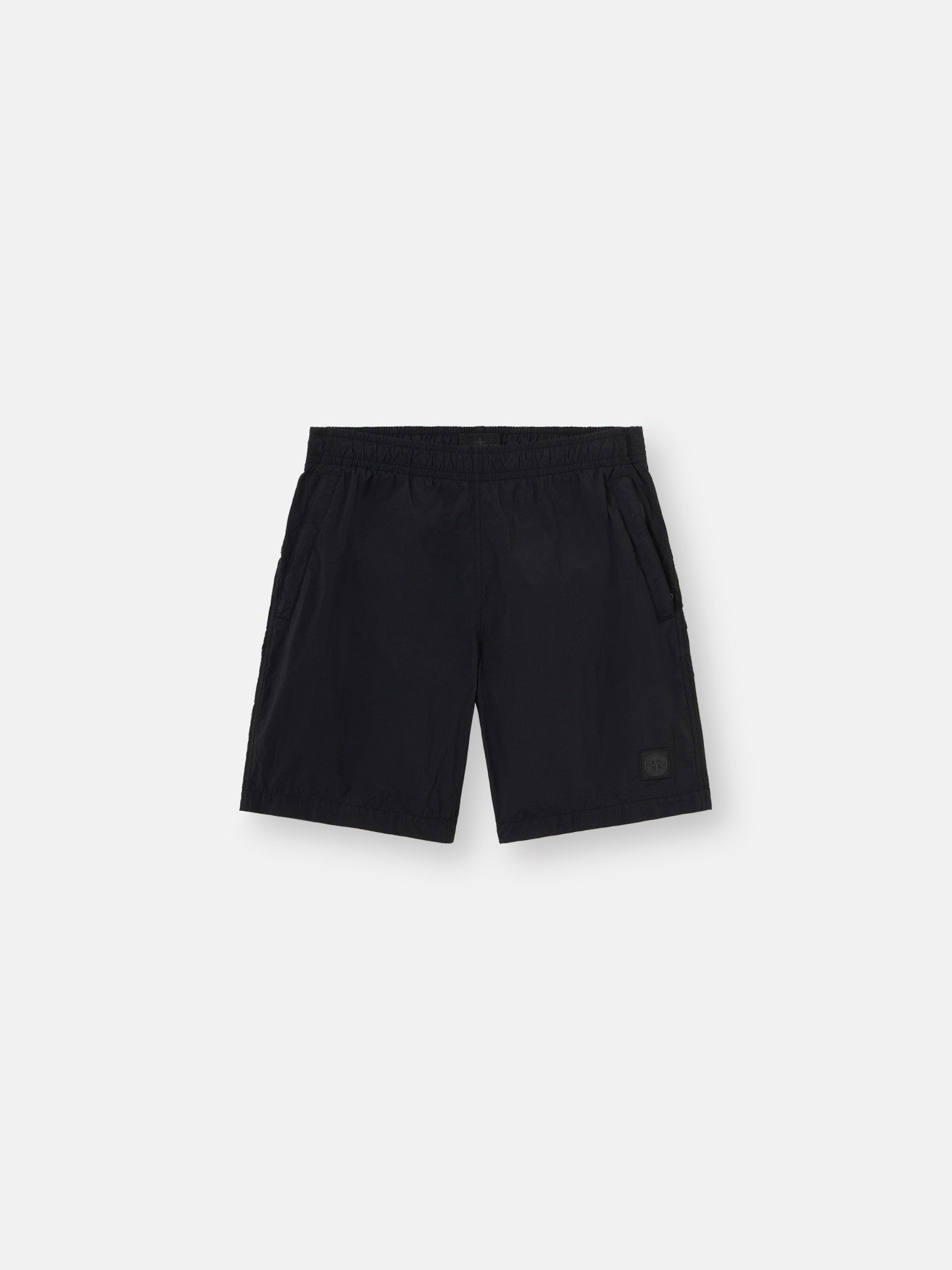 Stone Island Comfort-Fit Mid-Length Swim Shorts with Zip Pockets B100002
