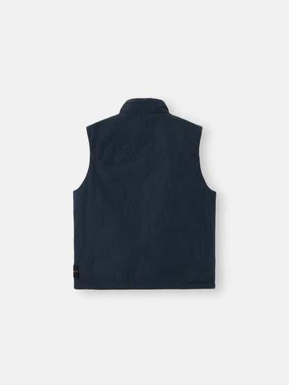 Stone Island Padded Vest with Packable Hood and Anti-Drop G100003