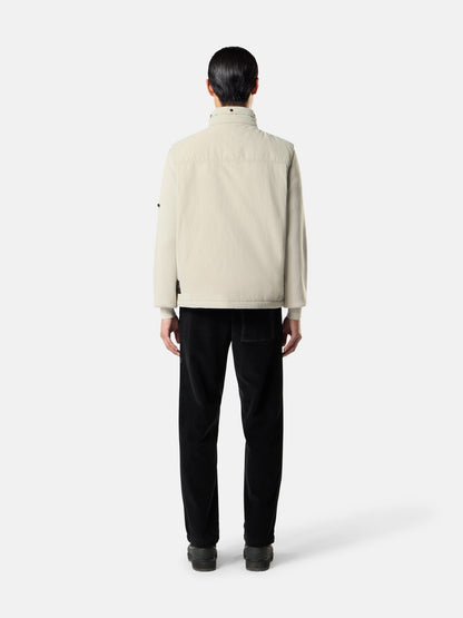 Stone Island Padded Vest with Packable Hood and Anti-Drop G100003