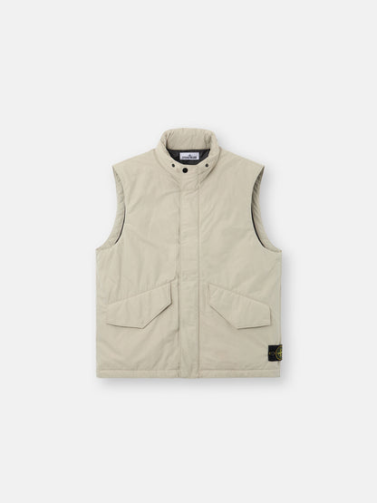 Stone Island Padded Vest with Packable Hood and Anti-Drop G100003