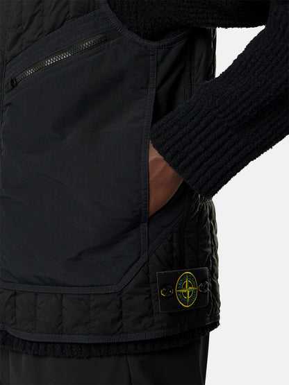 Stone Island Quilted Padded Vest with Anti-Drop Finish G100005