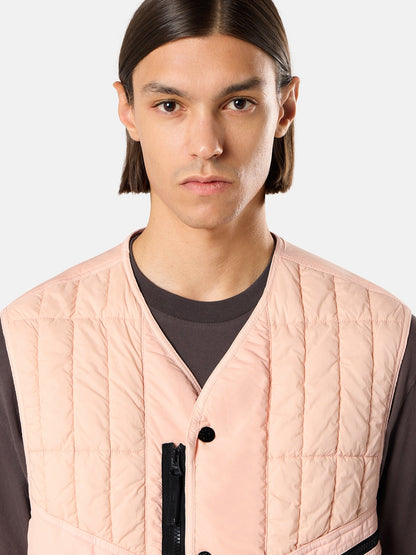 Stone Island Quilted Padded Vest with Anti-Drop Finish G100005