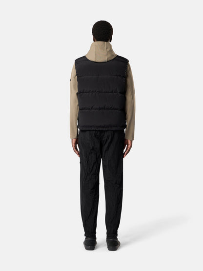 Stone Island Down Vest with Bomber Collar G100008