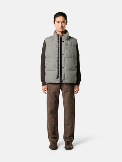 Stone Island Wind-Resistant Down Vest with Anti-Drop G100010
