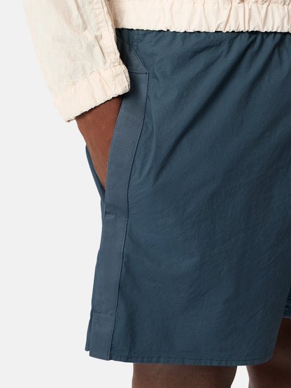 Stone Island Loose-Wide-Leg-Fit Bermuda Shorts with Elastic Waist L100001