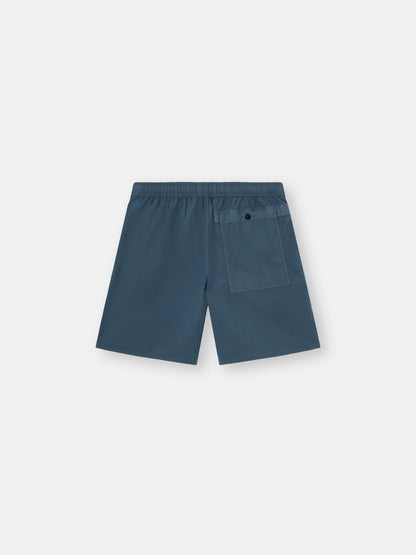 Stone Island Loose-Wide-Leg-Fit Bermuda Shorts with Elastic Waist L100001