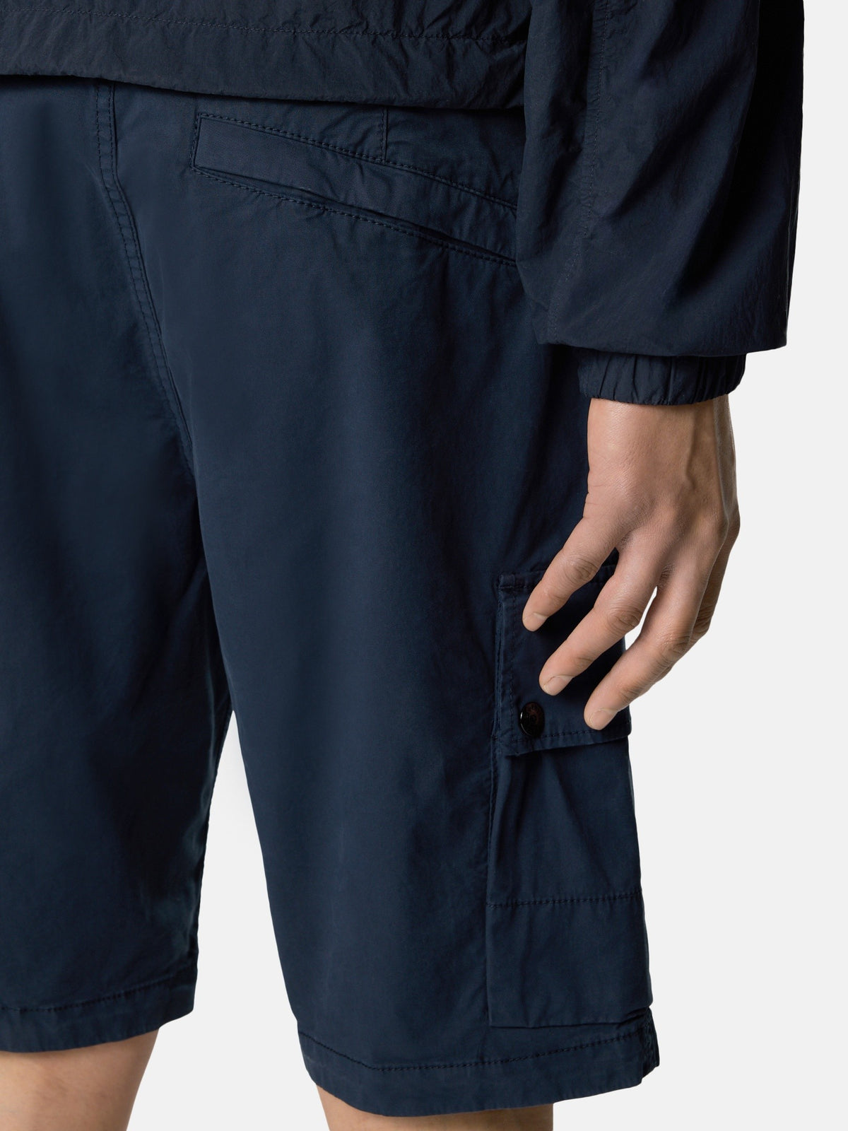 Stone Island Slim-Fit Cargo Bermuda Shorts with Zip Pockets L100019