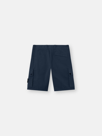 Stone Island Slim-Fit Cargo Bermuda Shorts with Zip Pockets L100019