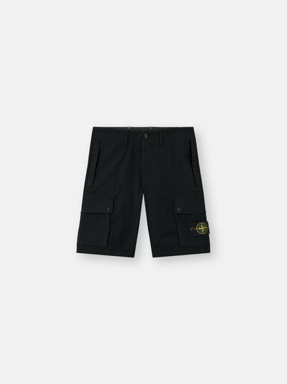 Stone Island Slim-Fit Cargo Bermuda Shorts with Zip Pockets L100019