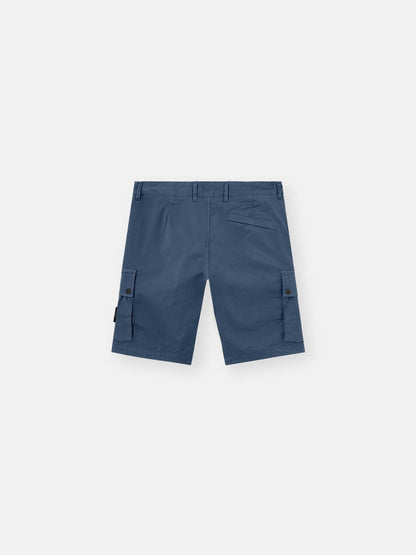 Stone Island Slim-Fit Cargo Bermuda Shorts with Zip Pockets L100019