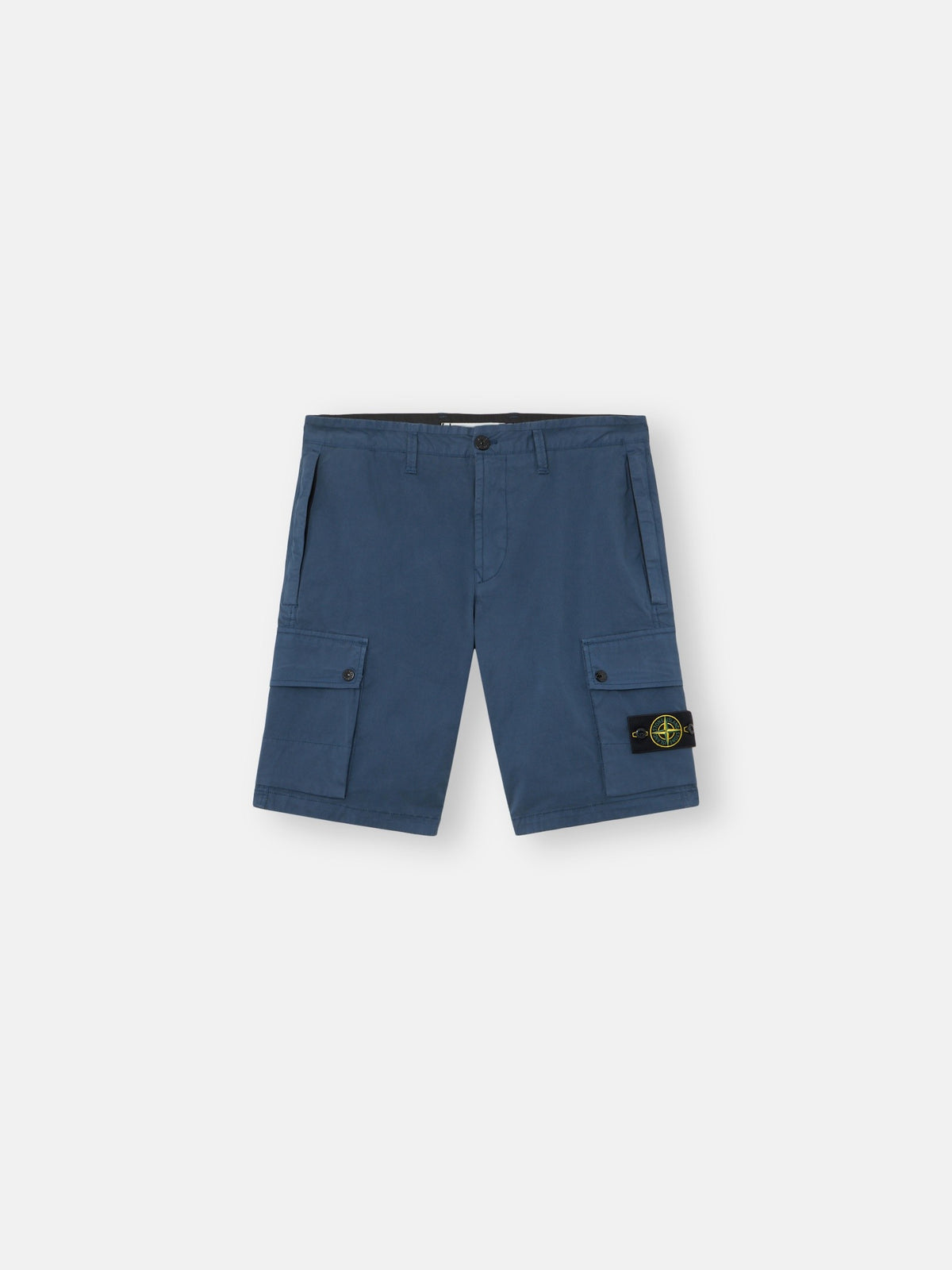 Stone Island Slim-Fit Cargo Bermuda Shorts with Zip Pockets L100019