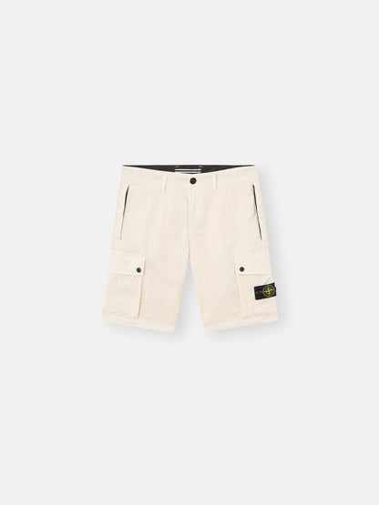 Stone Island Slim-Fit Cargo Bermuda Shorts with Zip Pockets L100019