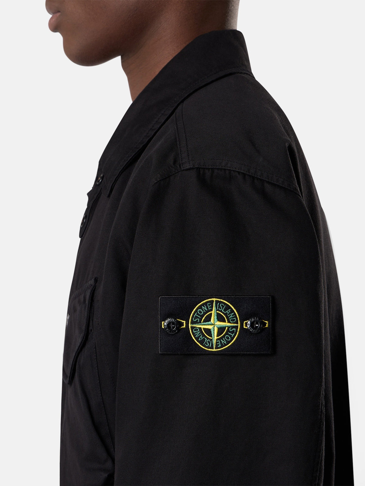 Stone Island Coach Jacket with Anti-Drop Finish Q100003