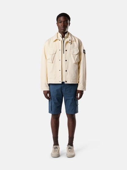 Stone Island Coach Jacket with Anti-Drop Finish Q100003