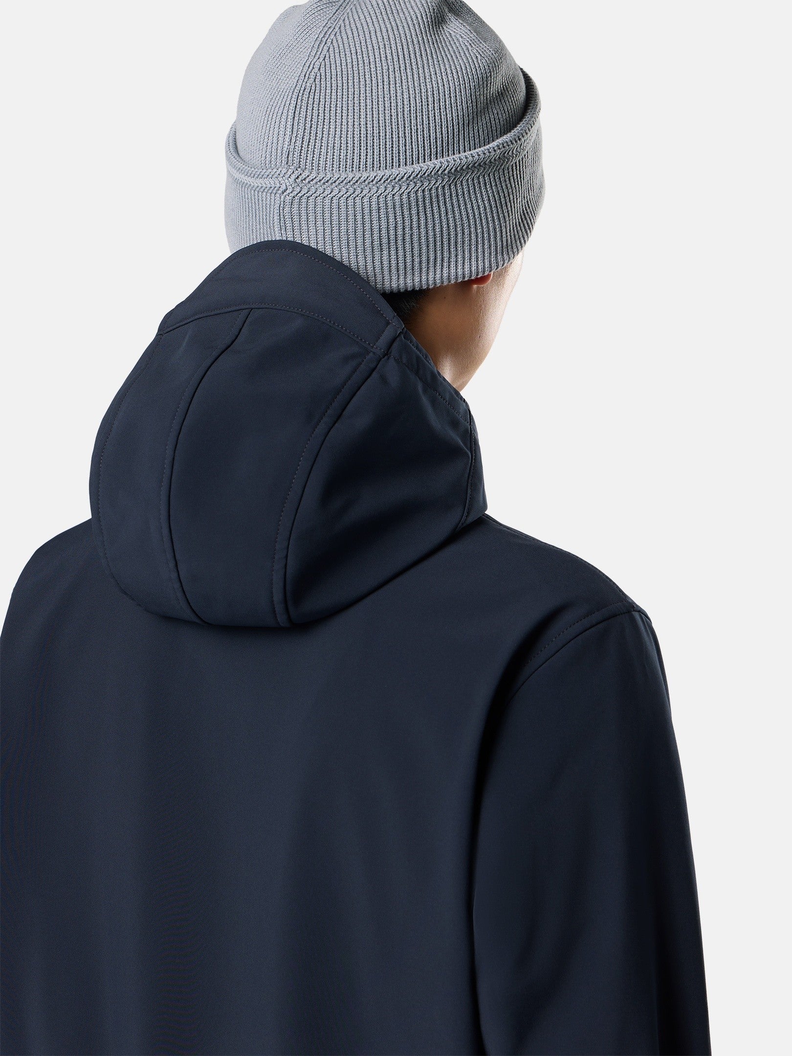 Stone Island Hooded Jacket with Wind- and Water-Resistant Membrane Q100004