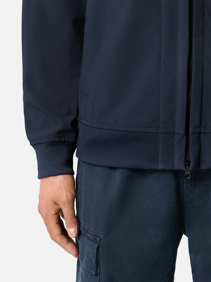 Stone Island Hooded Jacket with Wind- and Water-Resistant Membrane Q100004