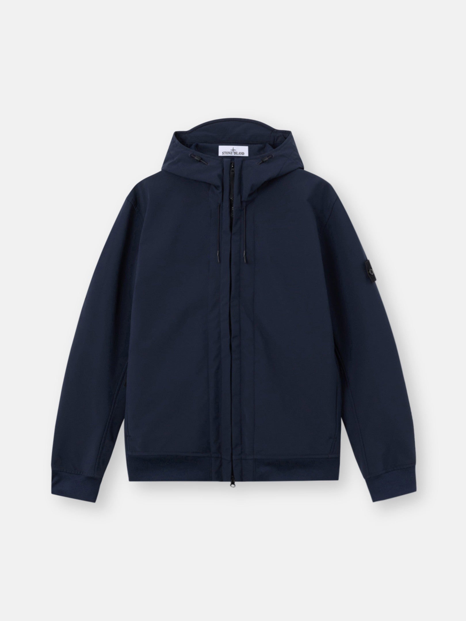 Stone Island Hooded Jacket with Wind- and Water-Resistant Membrane Q100004