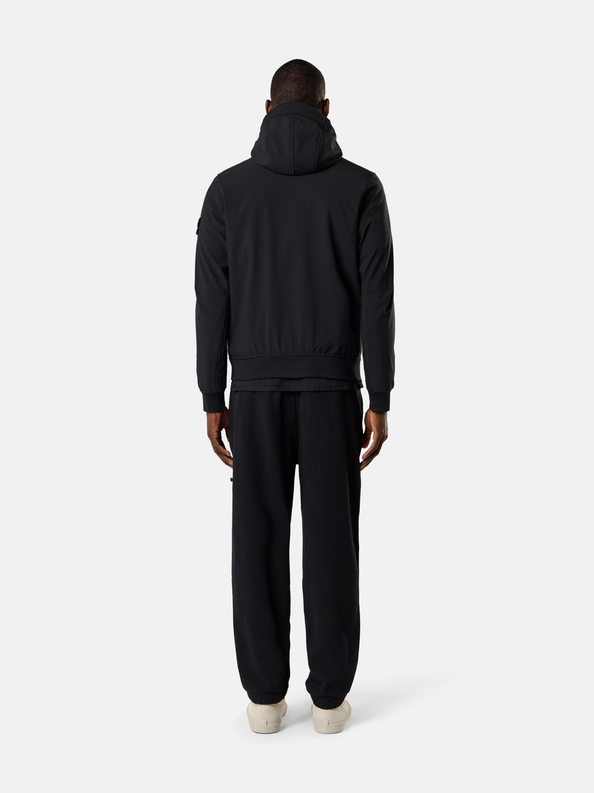 Stone Island Hooded Jacket with Wind- and Water-Resistant Membrane Q100004