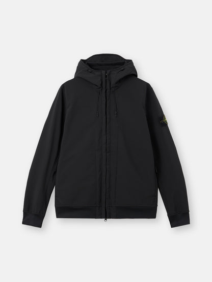Stone Island Hooded Jacket with Wind- and Water-Resistant Membrane Q100004