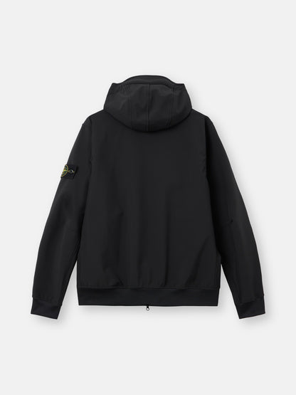 Stone Island Hooded Jacket with Wind- and Water-Resistant Membrane Q100004