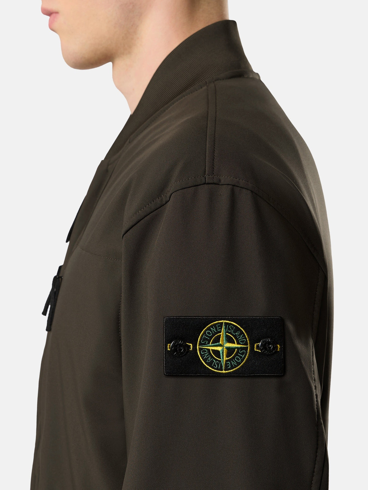 Stone Island Bomber Jacket With Wind- And Water-Resistant Membrane Q100006