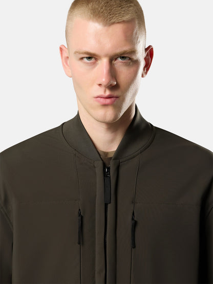Stone Island Bomber Jacket With Wind- And Water-Resistant Membrane Q100006