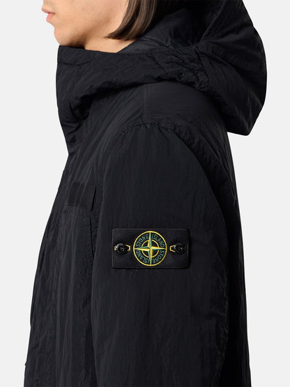 Stone Island Padded Hooded Jacket with Anti-Drop Finish Q100007