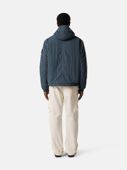 Stone Island Padded Hooded Jacket with Anti-Drop Finish Q100007