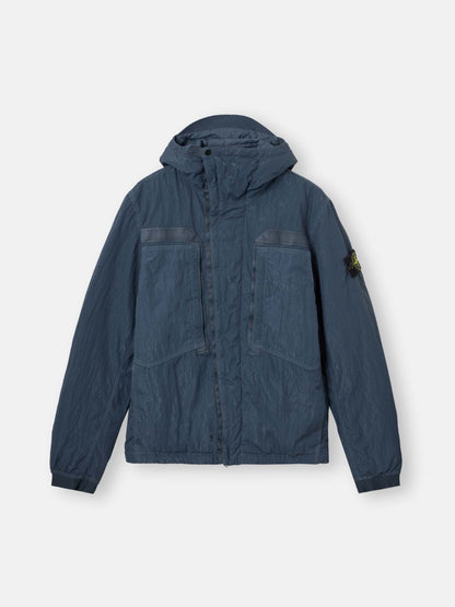 Stone Island Padded Hooded Jacket with Anti-Drop Finish Q100007