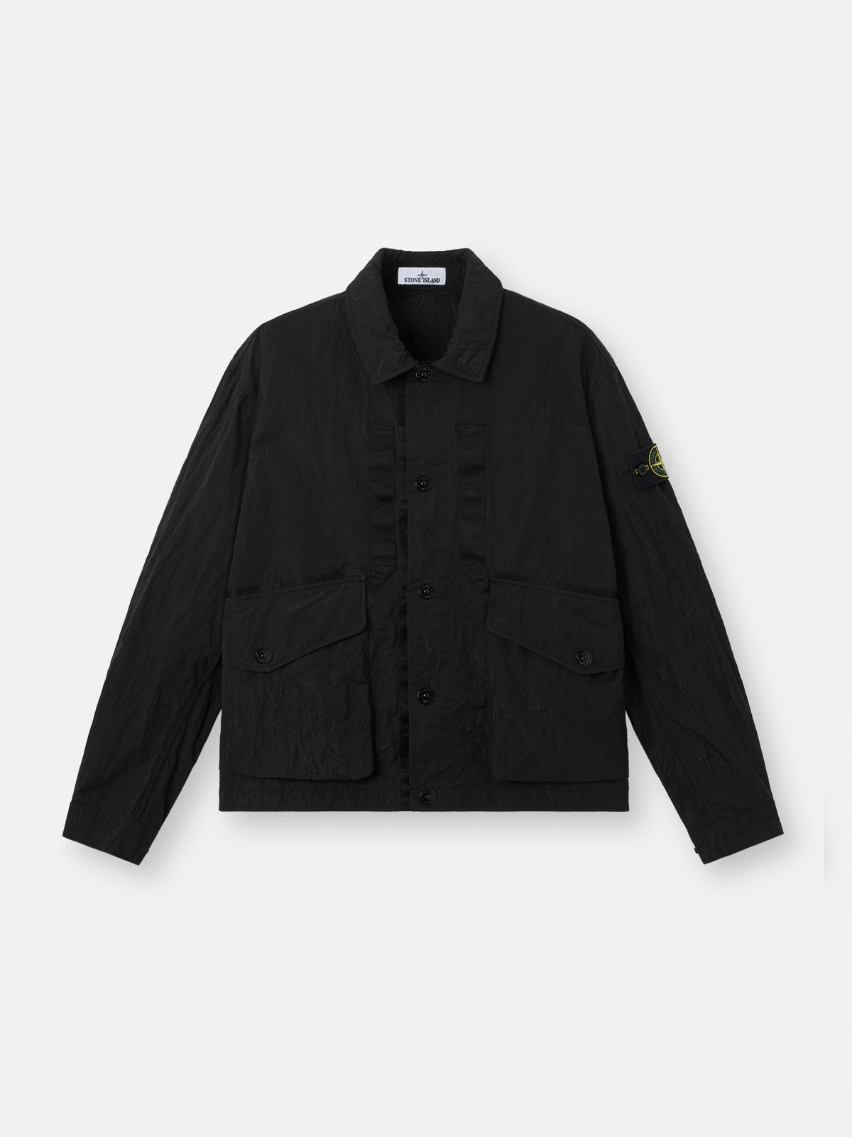 Stone Island Coach Jacket with Anti-Drop Finish Q100008