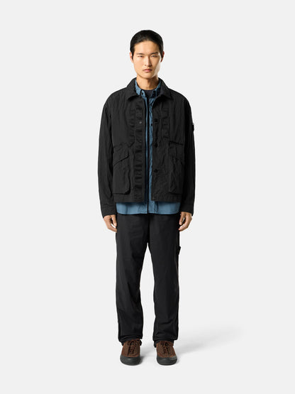 Stone Island Coach Jacket with Anti-Drop Finish Q100008