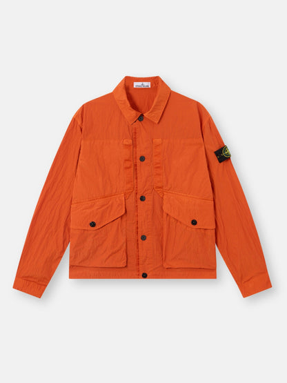 Stone Island Coach Jacket with Anti-Drop Finish Q100008