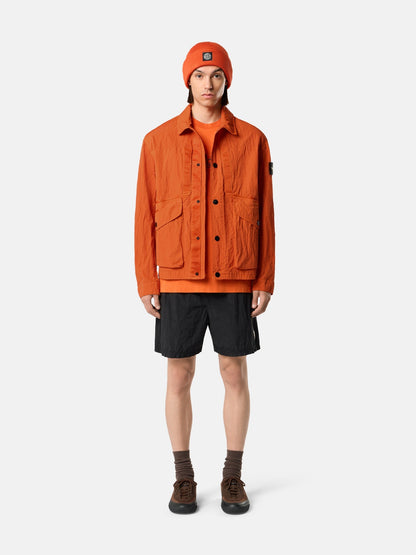 Stone Island Coach Jacket with Anti-Drop Finish Q100008