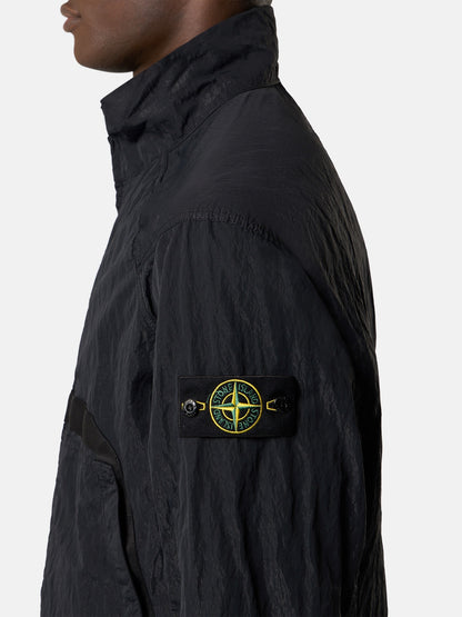 Stone Island Stand Collar Jacket with Anti-Drop Finish Q100009