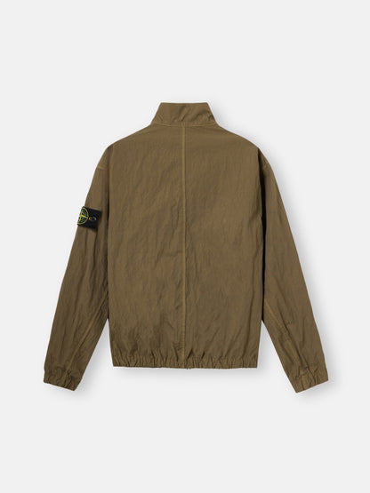 Stone Island Stand Collar Jacket with Anti-Drop Finish Q100009