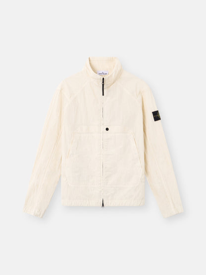 Stone Island Stand Collar Jacket with Anti-Drop Finish Q100009