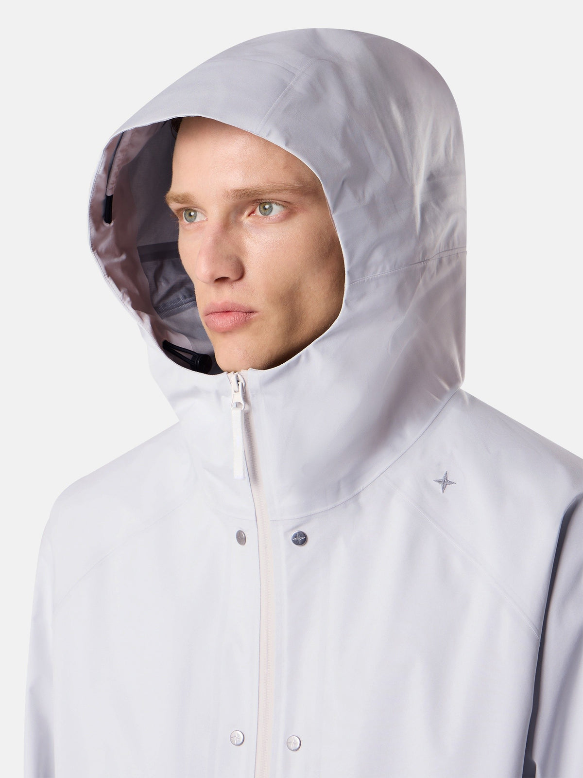 Stone Island Waterproof and Windproof Hooded Jacket Q100012