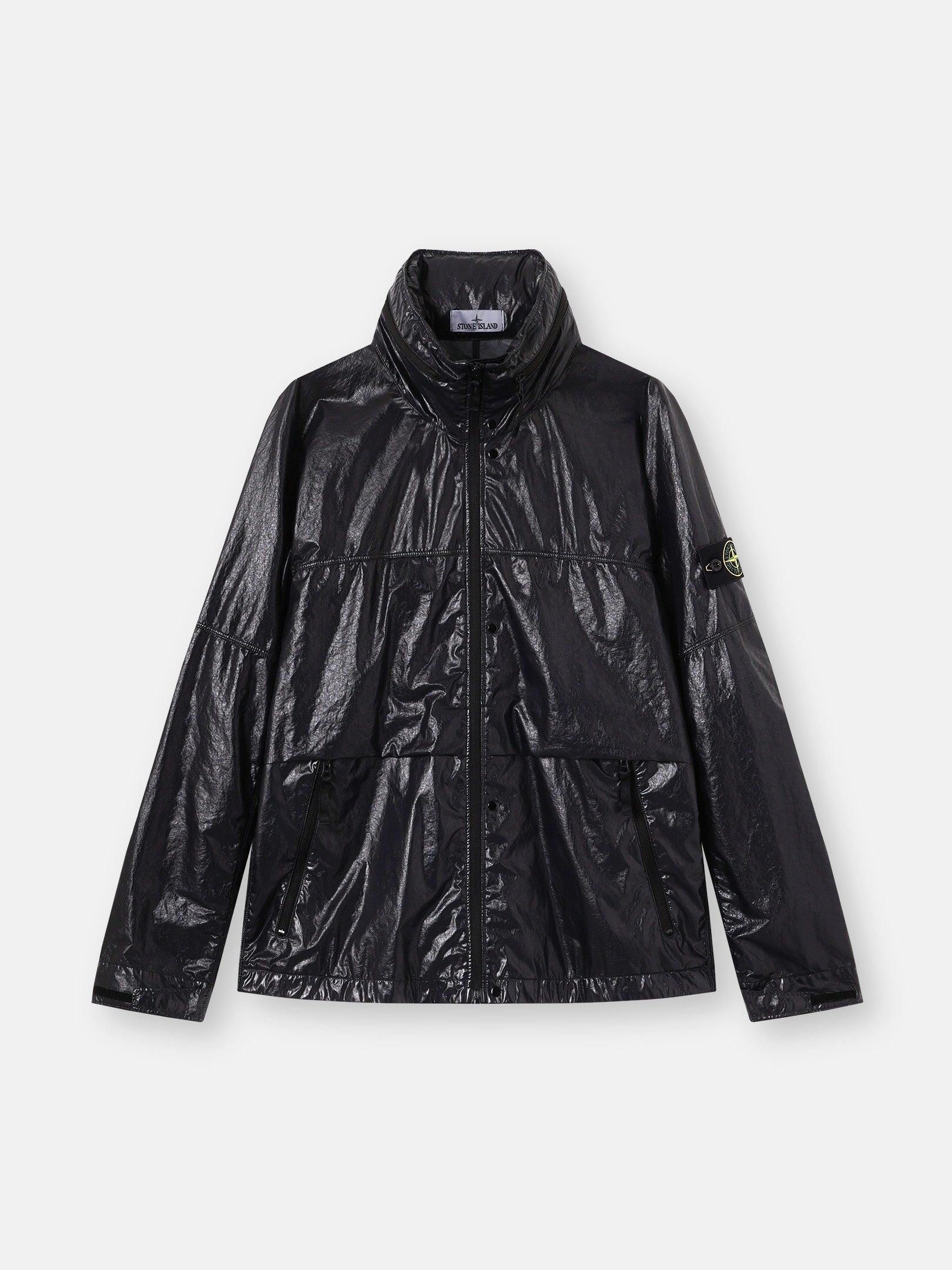 Stone Island Hooded Jacket with Water-Resistant Membrane Q100019