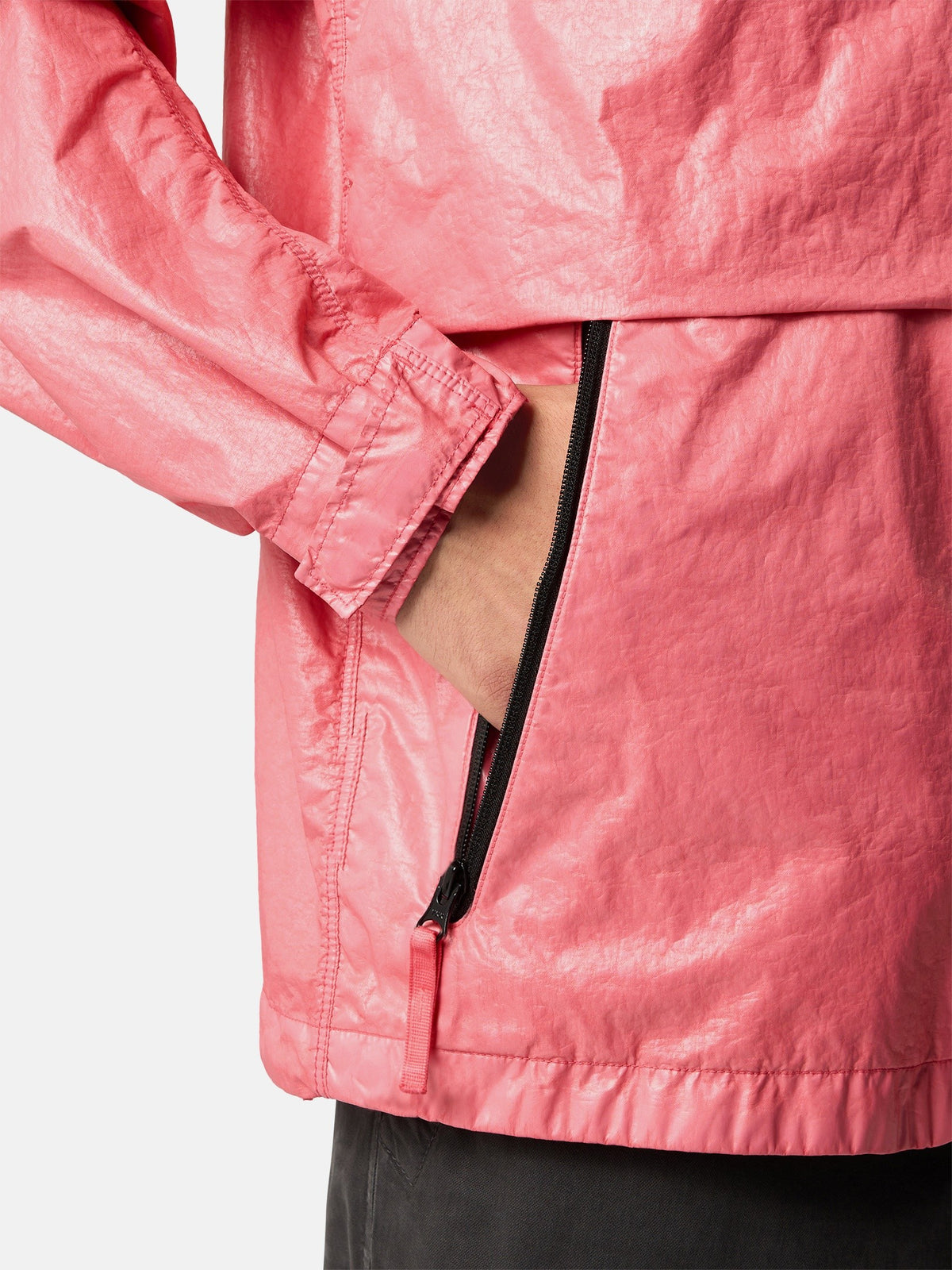 Stone Island Hooded Jacket with Water-Resistant Membrane Q100019