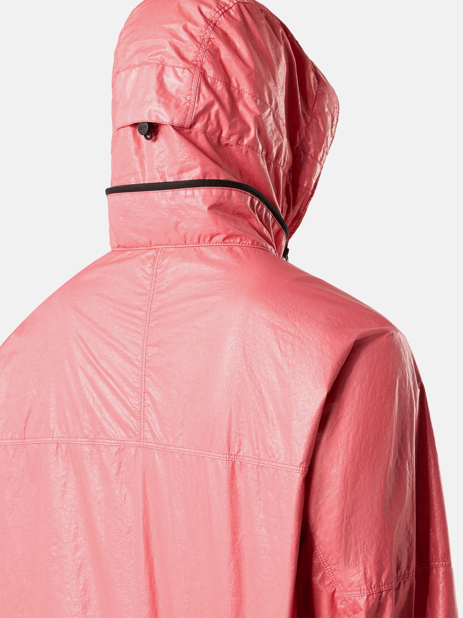 Stone Island Hooded Jacket with Water-Resistant Membrane Q100019