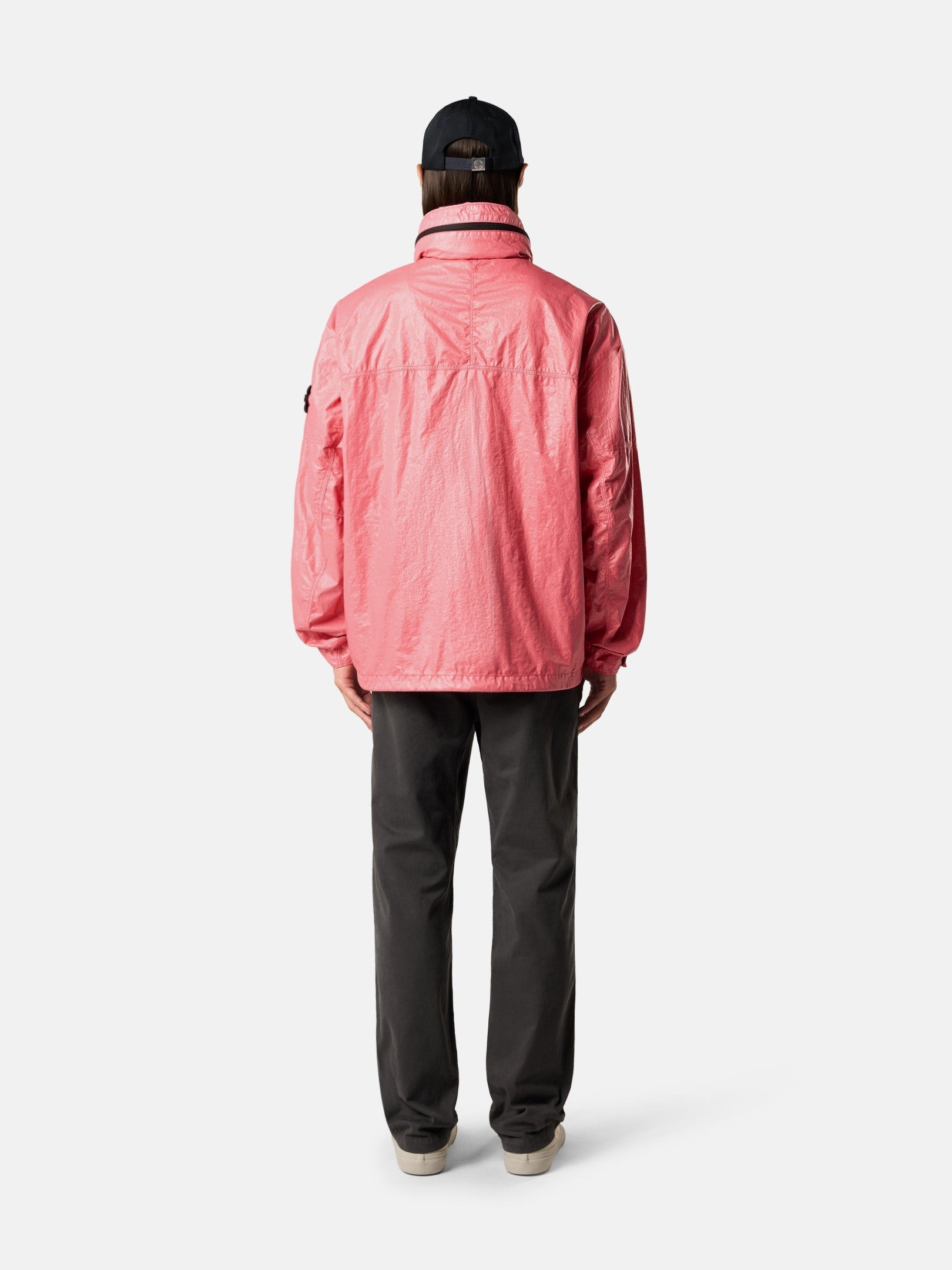 Stone Island Hooded Jacket with Water-Resistant Membrane Q100019