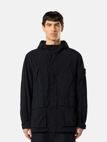 Stone Island Short Parka with Anti-Drop Finish Q100024