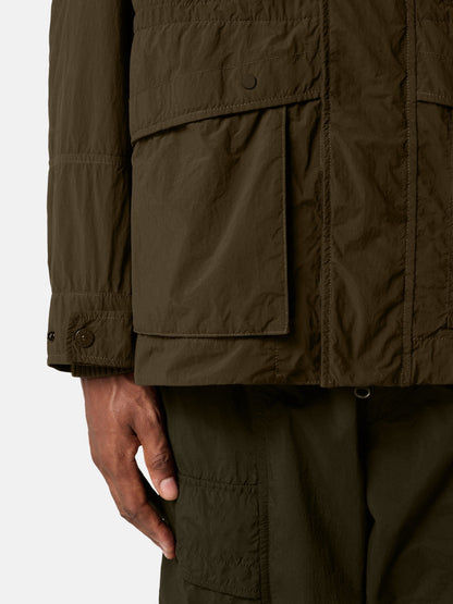 Stone Island Short Parka with Anti-Drop Finish Q100024