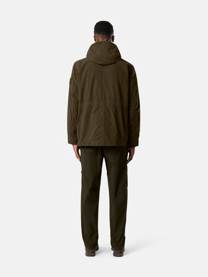 Stone Island Short Parka with Anti-Drop Finish Q100024
