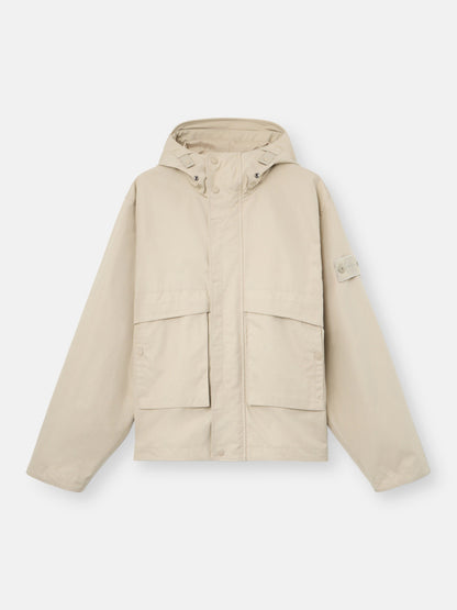 Stone Island Windproof and Breathable Hooded Jacket Q100025